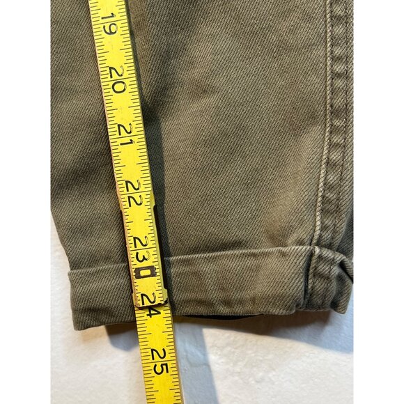 Fashion Nova High-Waisted Olive Cargo Pants With Belt & Zippered Pockets - Picture 11 of 14